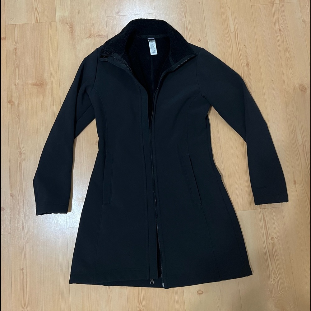 Black Patagonia Parka with Sherpa lining